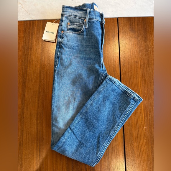 MOTHER The Mid Rise Dazzler Ankle Cut and Paste jeans - Picture 5 of 5